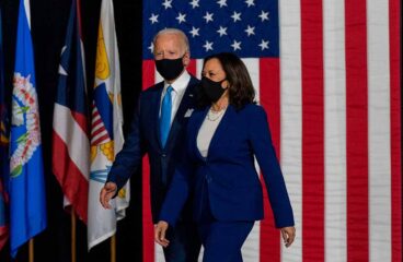 Especial EEUU: una nueva administración. Joe Biden y Kamala Harris durante el anuncio de esta última como candidata a la vicepresidencia de EEUU en Wilmington (2020). Foto: Lawrence Jackson / Biden for President (CC BY-NC-SA 2.0)